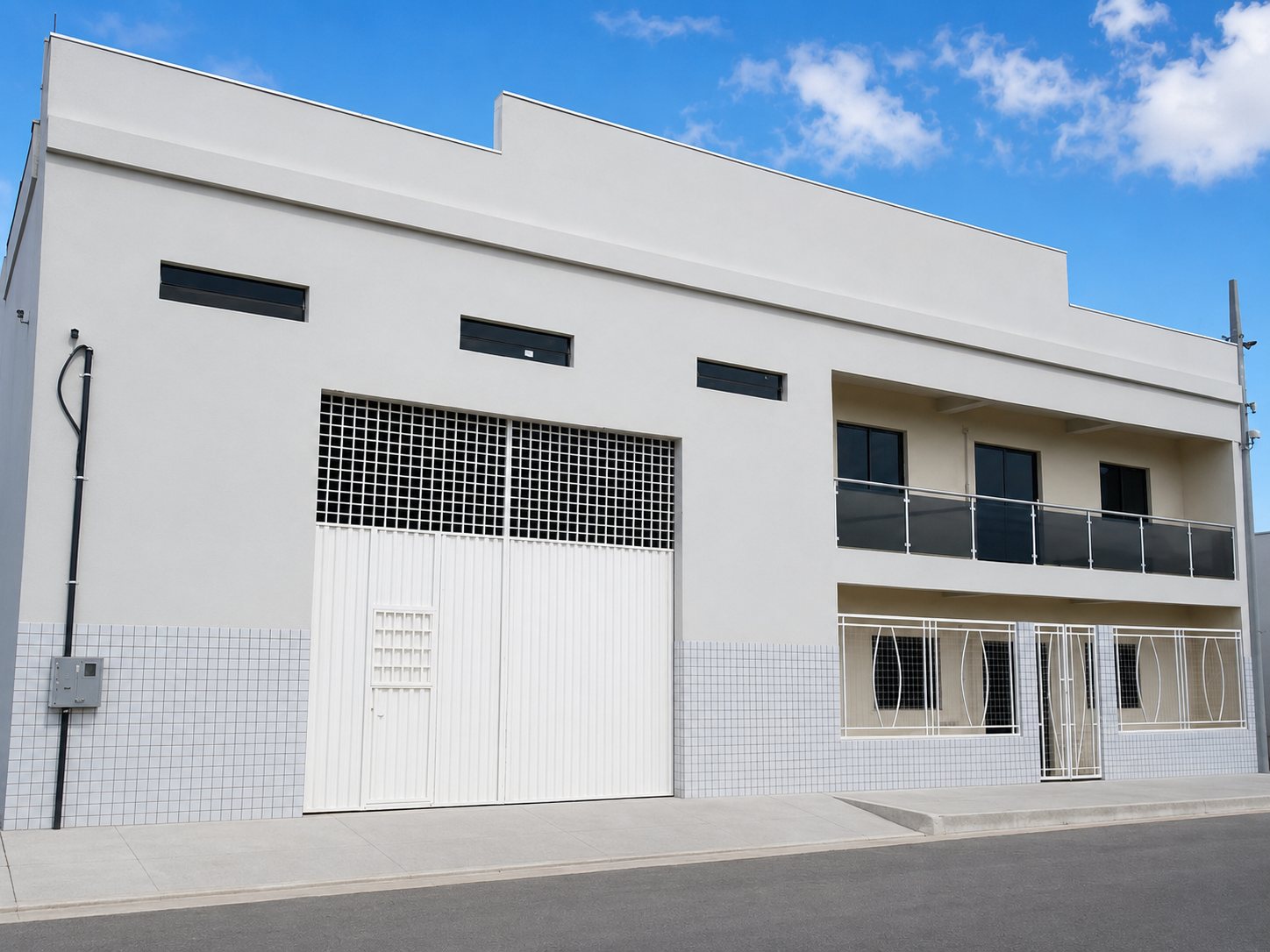 Conjunto de galpões comerciais vizinhos do portfólio em Parauapebas